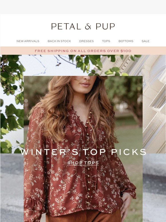 TOPS YOU NEED THIS WINTER