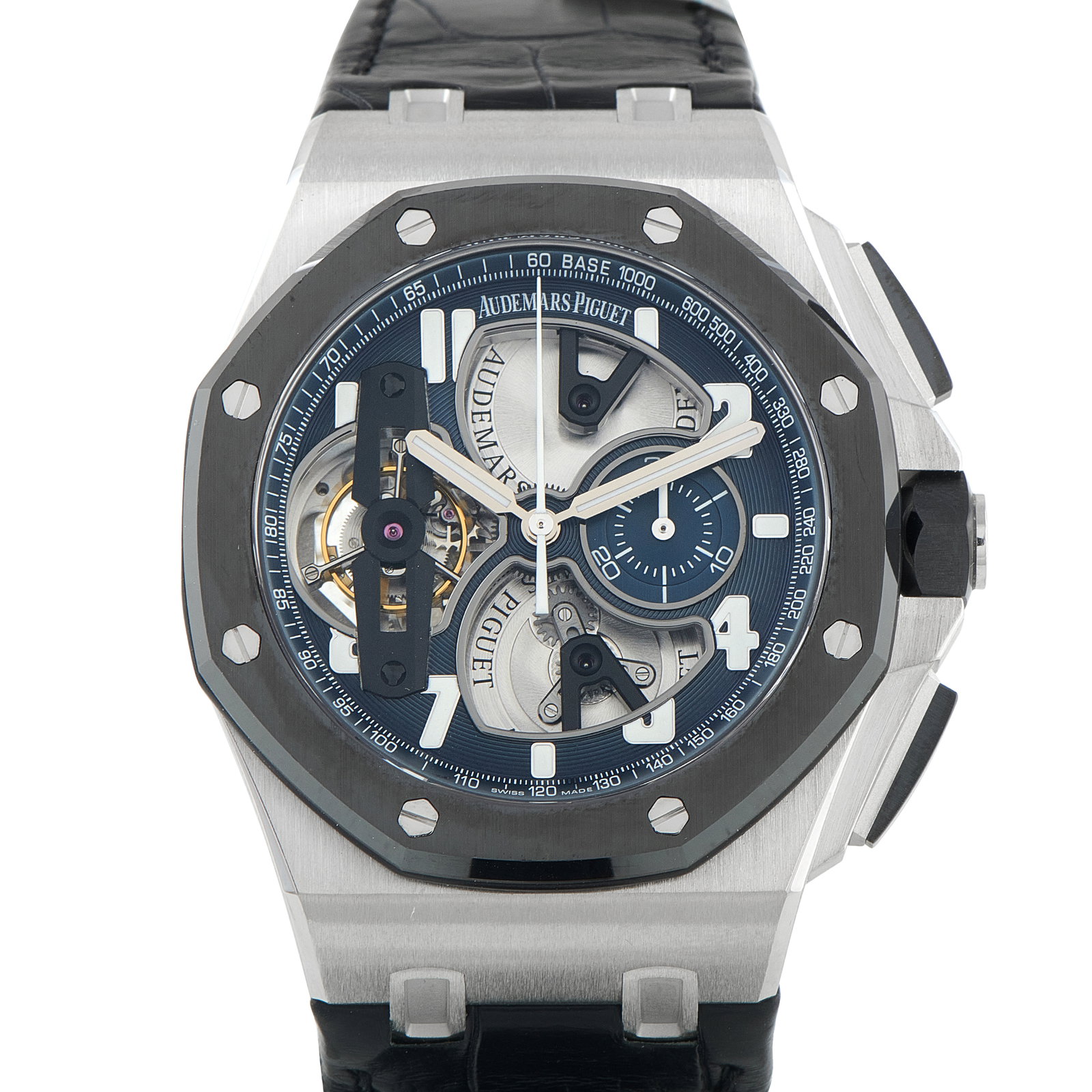 Audemars Piguet Royal Oak Offshore Tourbillon Platinum Watch 26388PO.OO.D027CA.01