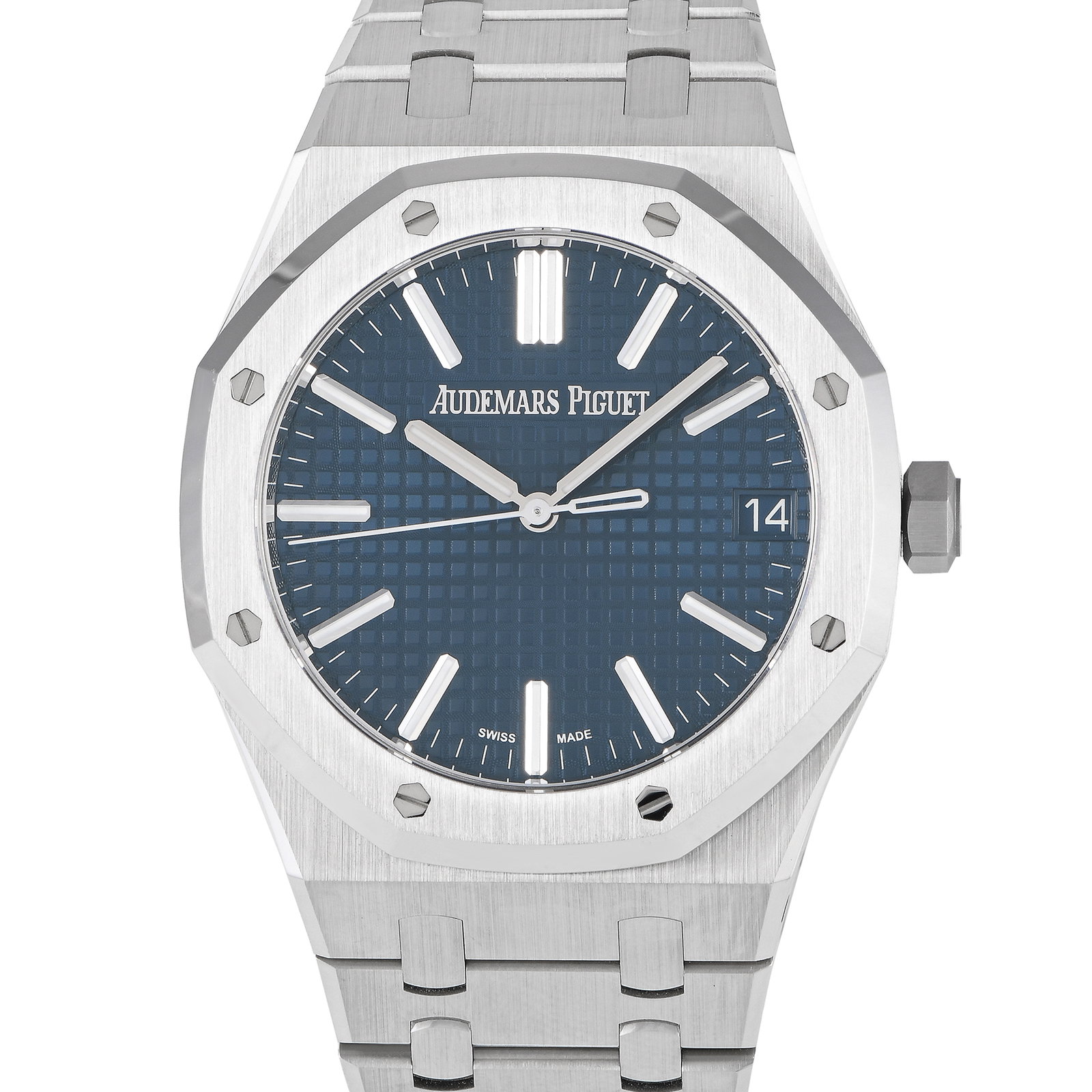 Audemars Piguet Royal Oak Blue Dial Steel Watch 15510ST.OO.1320ST.06