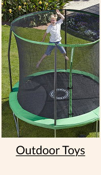 Child on trampoline.