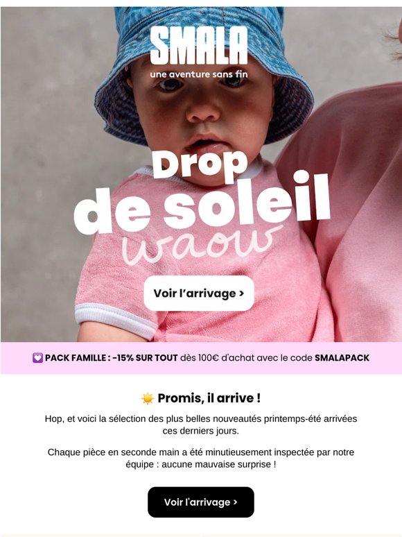 🌈 Drop été jusqu'à -80% du neuf