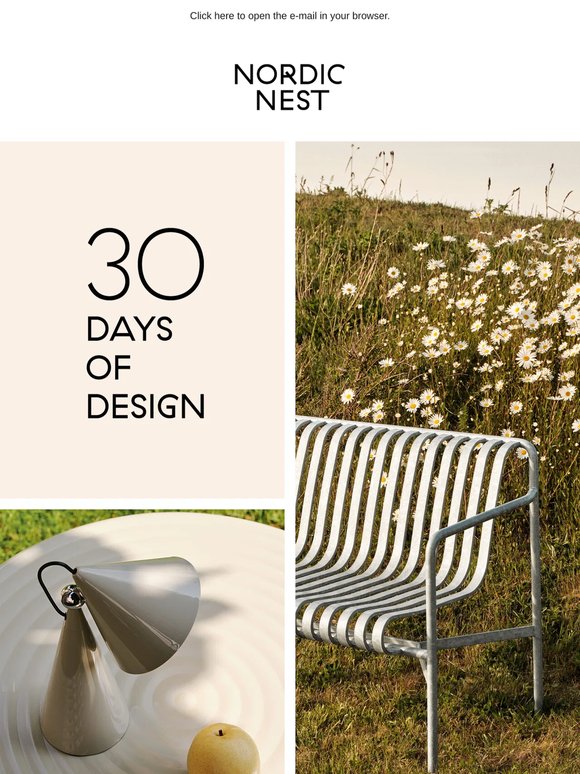 Design that elevates outdoor living – up to 50% off