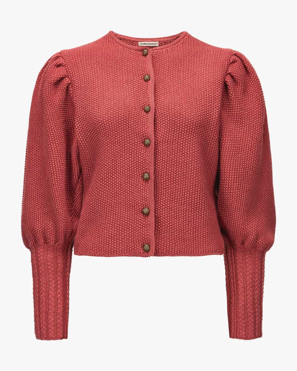 Trachten-Strickjacke Gisela aus Merinowolle
