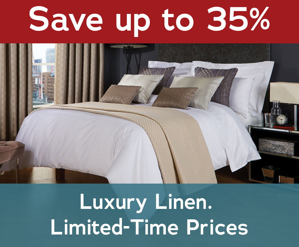 Luxury Linen. Limited-Time Prices - Save up to 35%