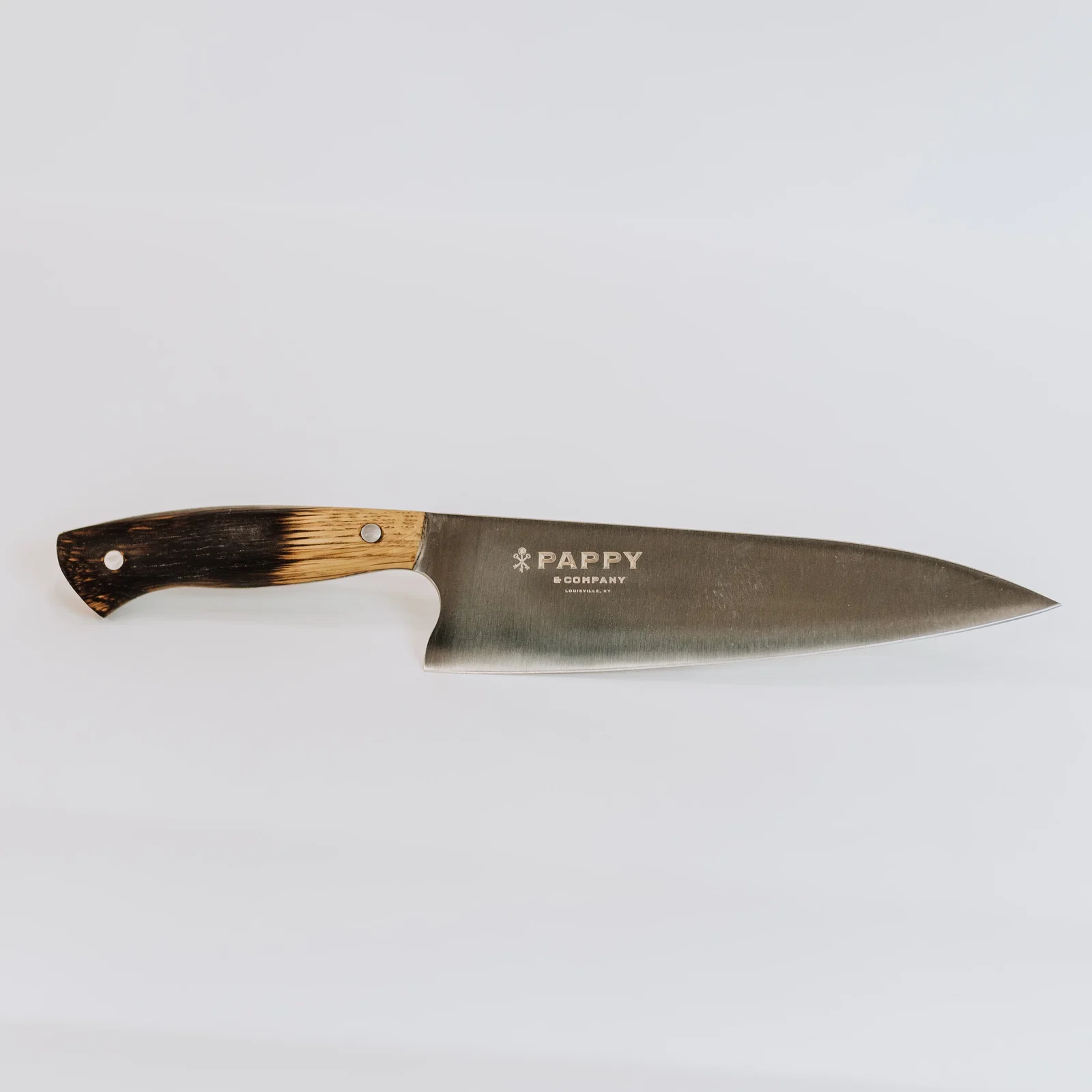 Image of Chef Knife With Custom Barrel Stave Handle