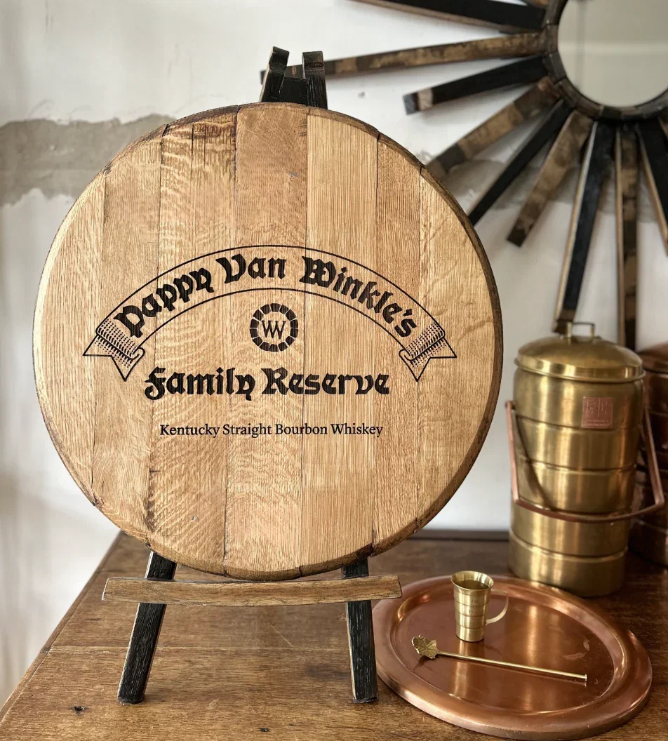 Image of Customized Pappy Van Winkle Barrel Head