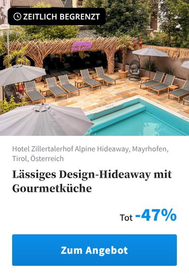 Lässiges Design-Hideaway mit Gourmetküche