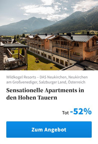 Sensationelle Apartments in den Hohen Tauern