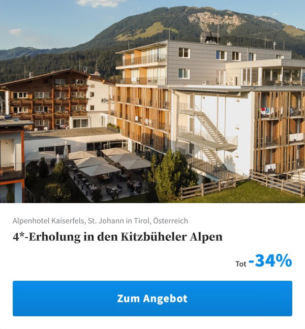 4*-Erholung in den Kitzbüheler Alpen