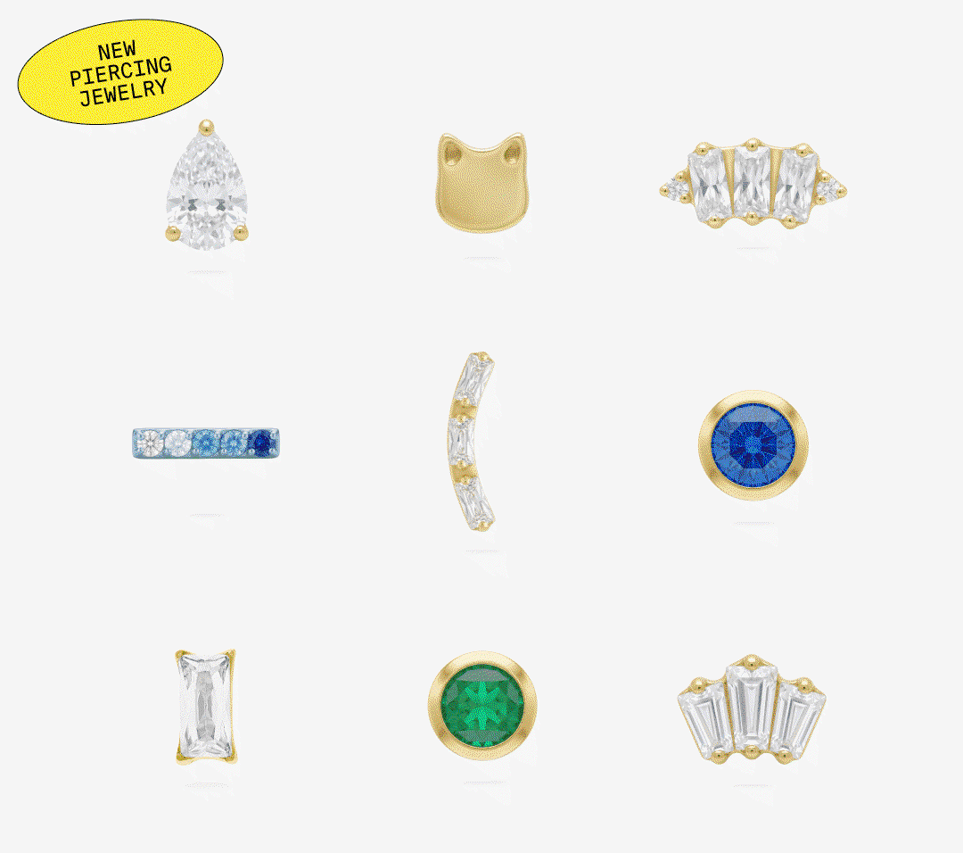 NEW PIERCING JEWELRY