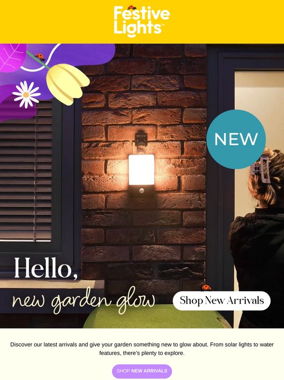 Just in: Your new Garden Lights 😍