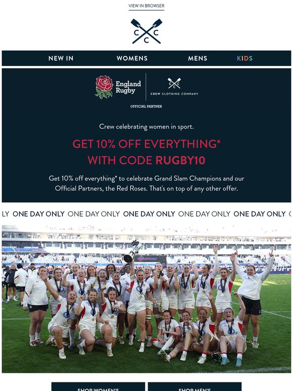 Open for 10% off everything*