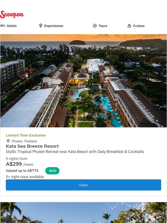 Family-Friendly Phuket: Idyllic Retreat near Kata Beach w. Breakfast & Cocktails