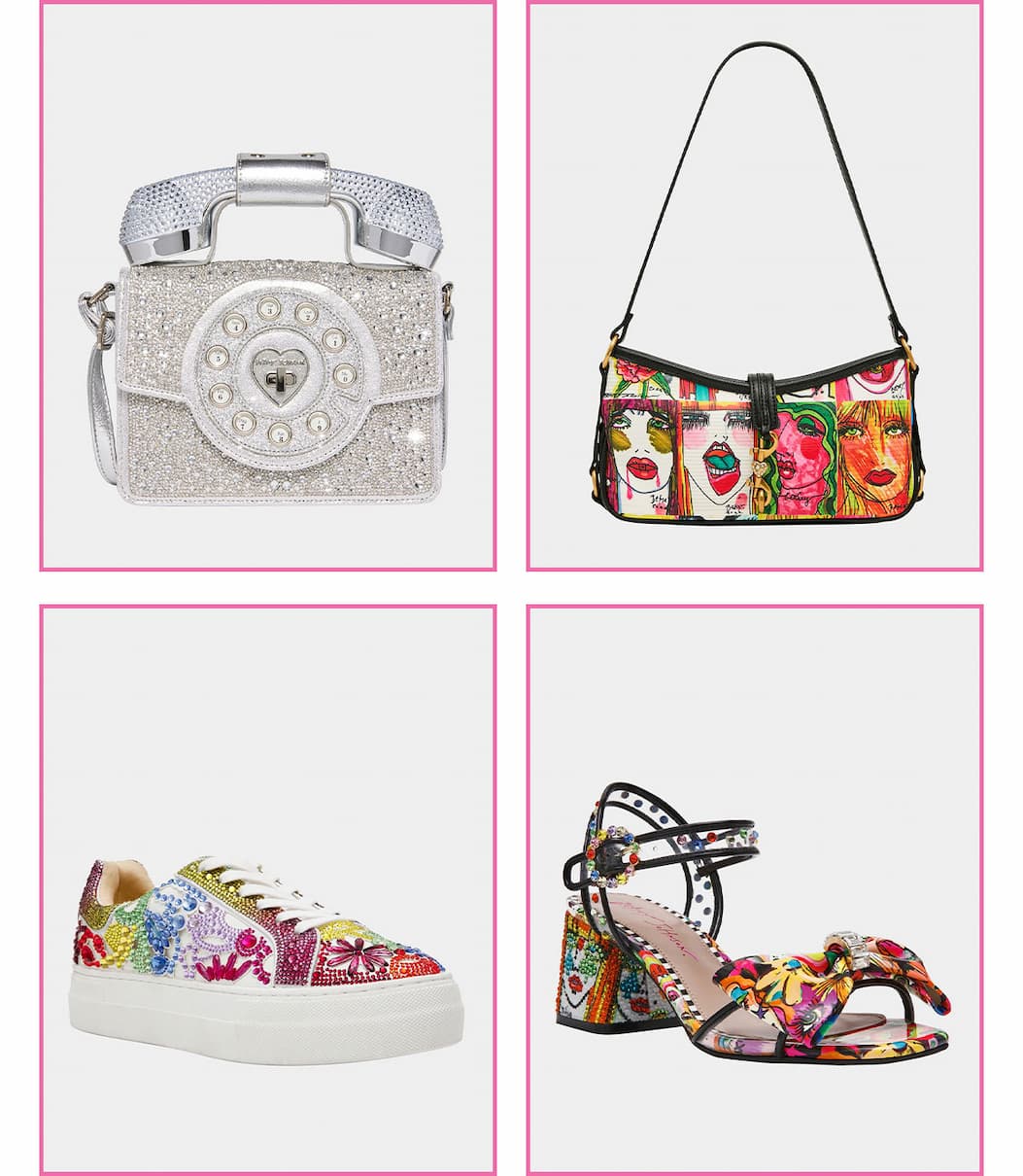 KITSCH MILLION STARS, FACES SHOULDER BAG, REILY, ARDELL
