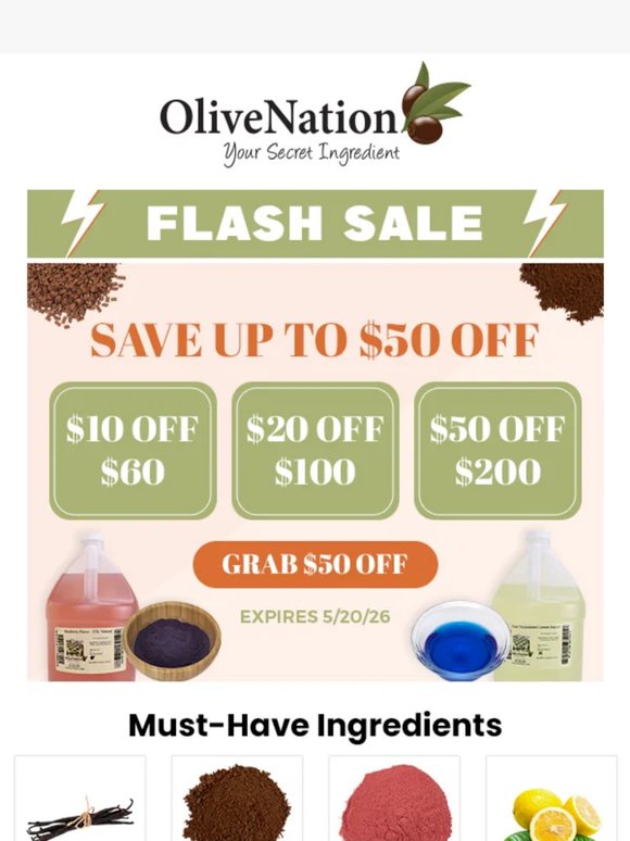 ⚡ Flash Sale Alert: Get $50 Off Today!