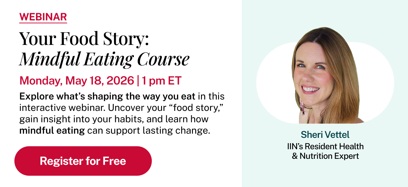 Your Food Story: Mindful Eating Course. Register for Free