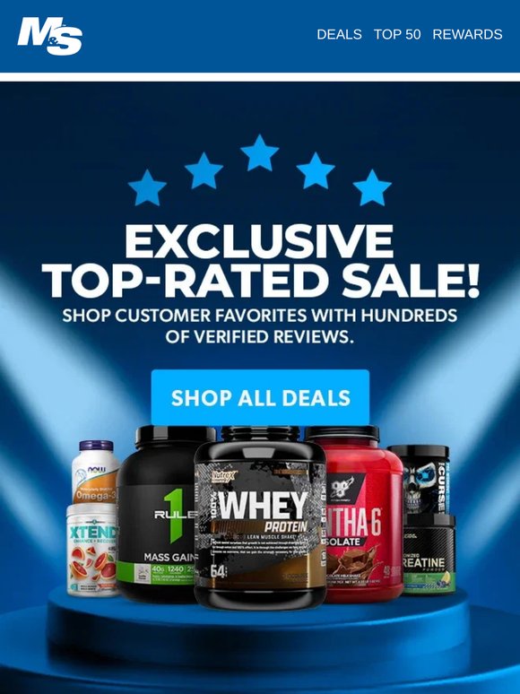 Exclusive Top-Rated Sale ⭐