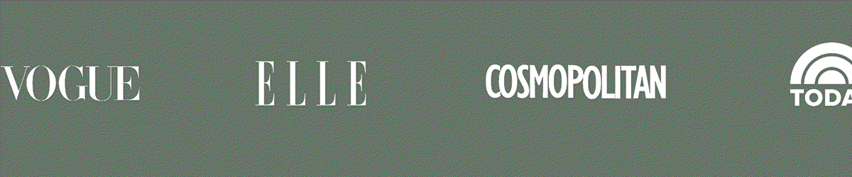 Vogue, Elle, Cosmo, The Today Show, Domino, Martha Stewart Living, Apartment Therapy