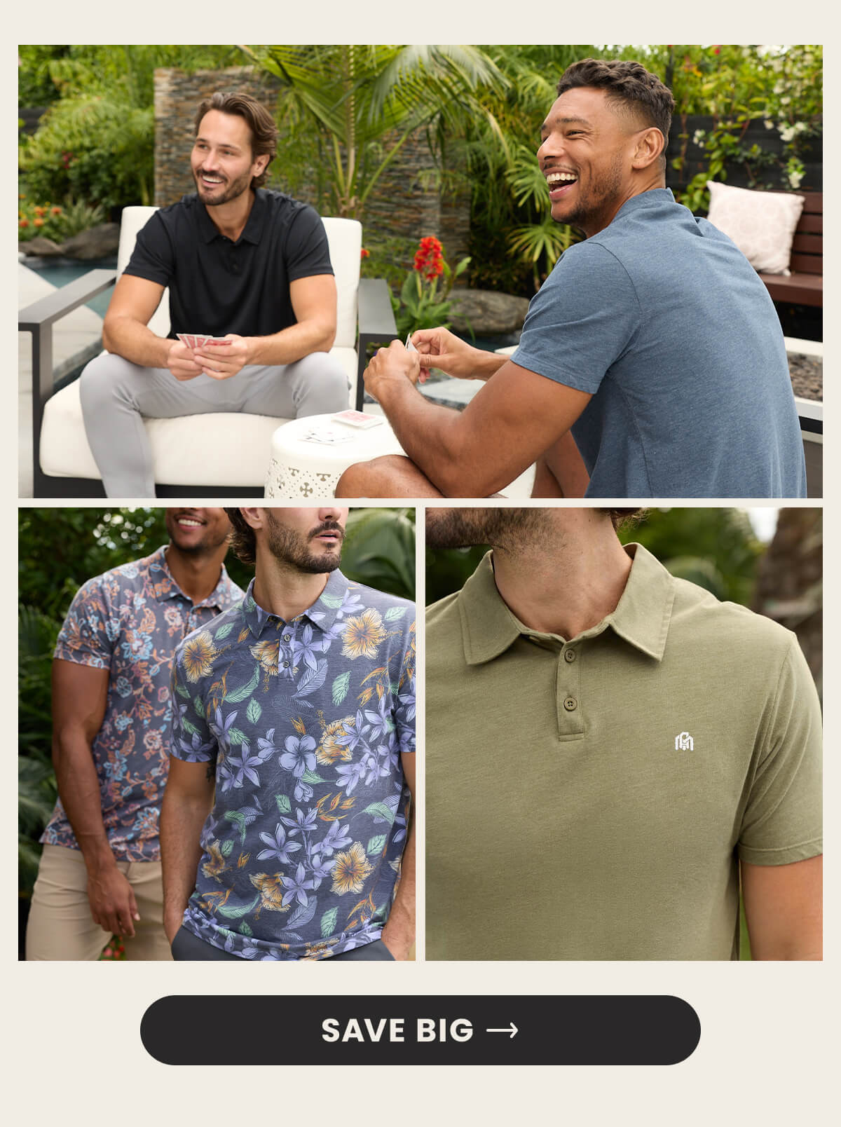 save big on polos!