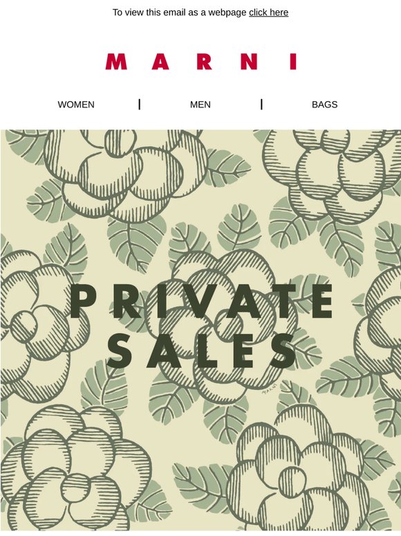 Exclusive Private Sale | Spring/Summer