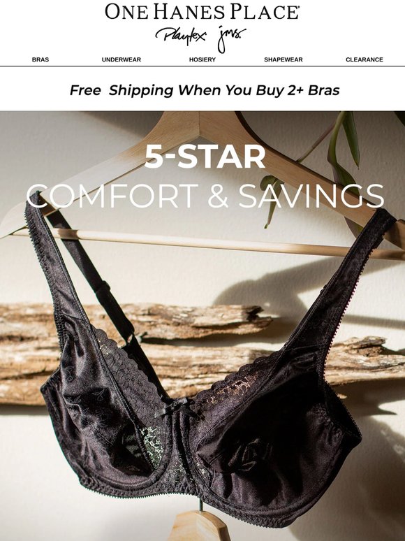 Buy More & Save on Playtex Secrets Bras