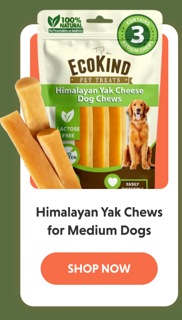 Himalayan Yak Chews for Medium Dogs