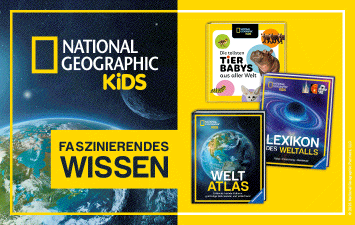 Ravensburger Sachbücher - mit  National Geographic Kids die Wunder der Natur erleben