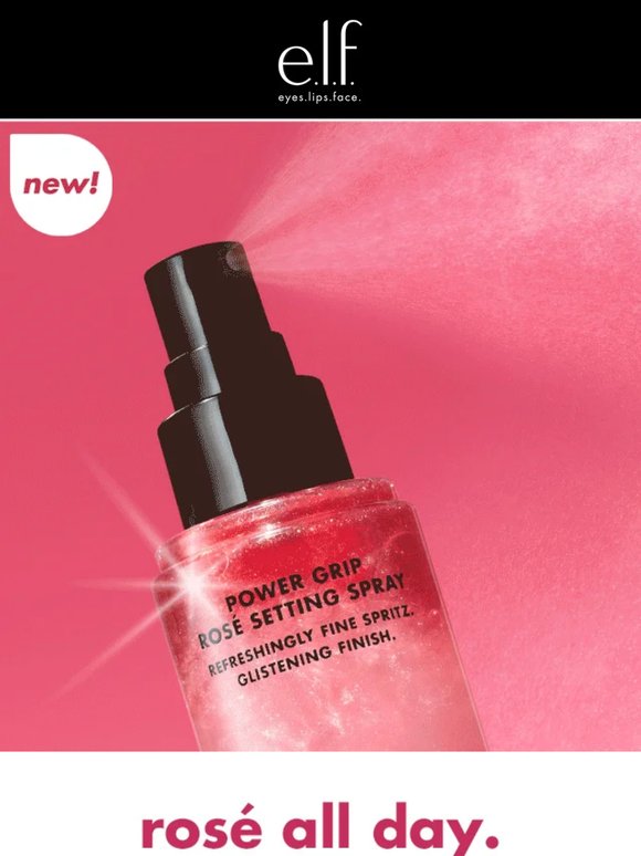 NEW! Power Grip Rosé Setting Spray 🌹