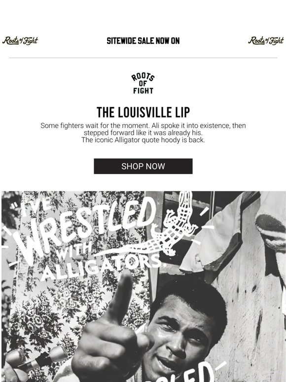 Ali Wrestled With Alligators...