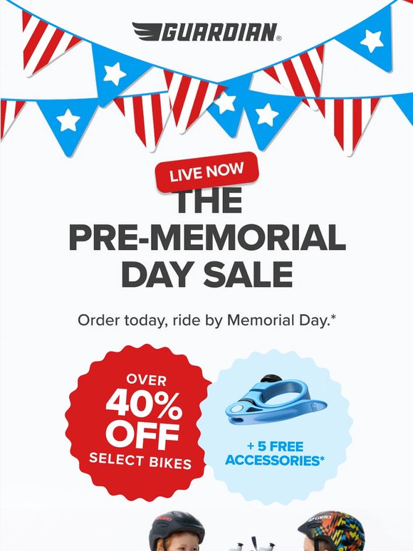 Beat The Memorial Day Rush 🇺🇸
