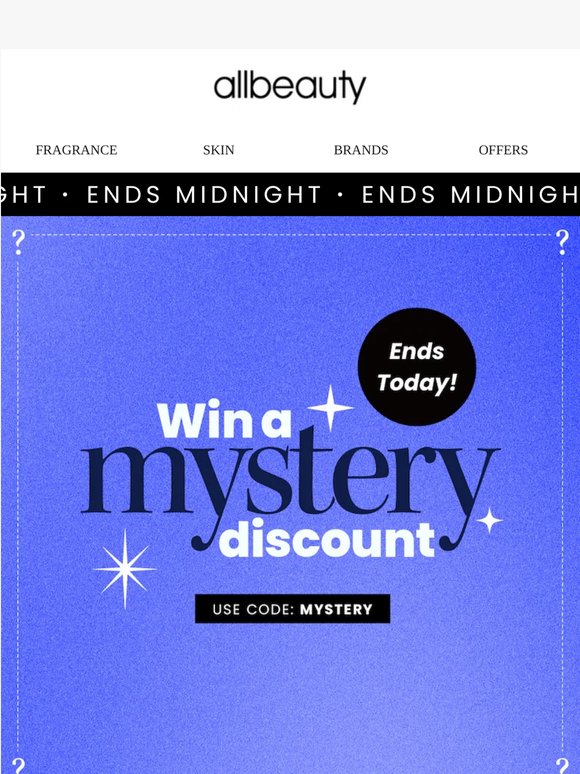 Clock's Ticking: Mystery Discount Ends Soon!