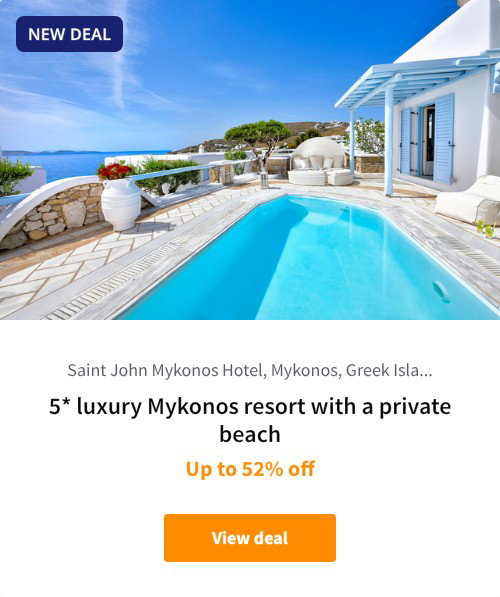 5* luxury Mykonos resort with a private beach