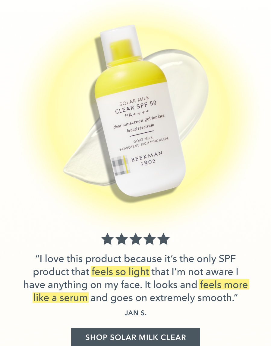 Solar Milk Clear SPF 50