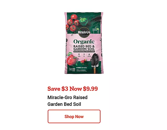 Miracle Gro Garden Bed Soil
