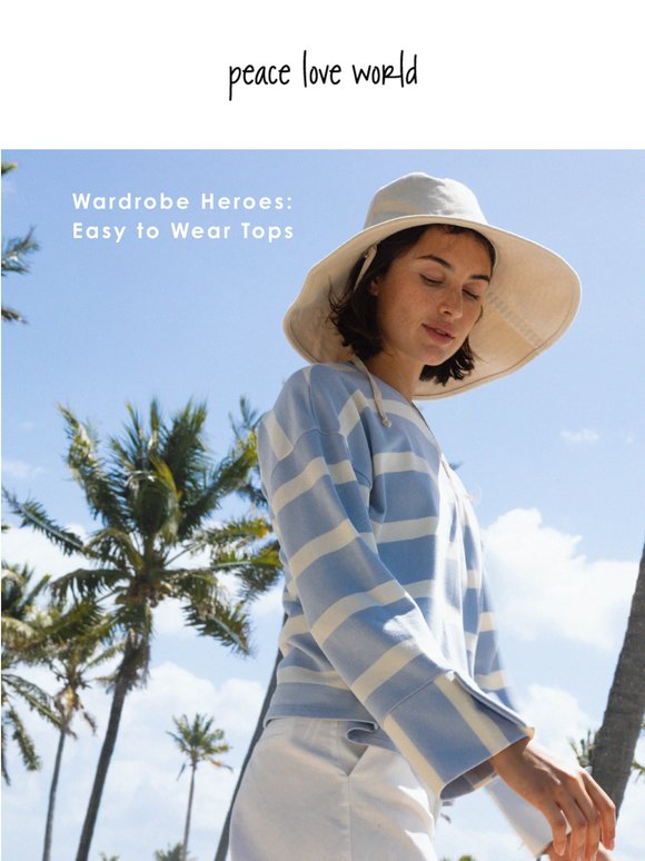 new now on QVC: stripes and crochet