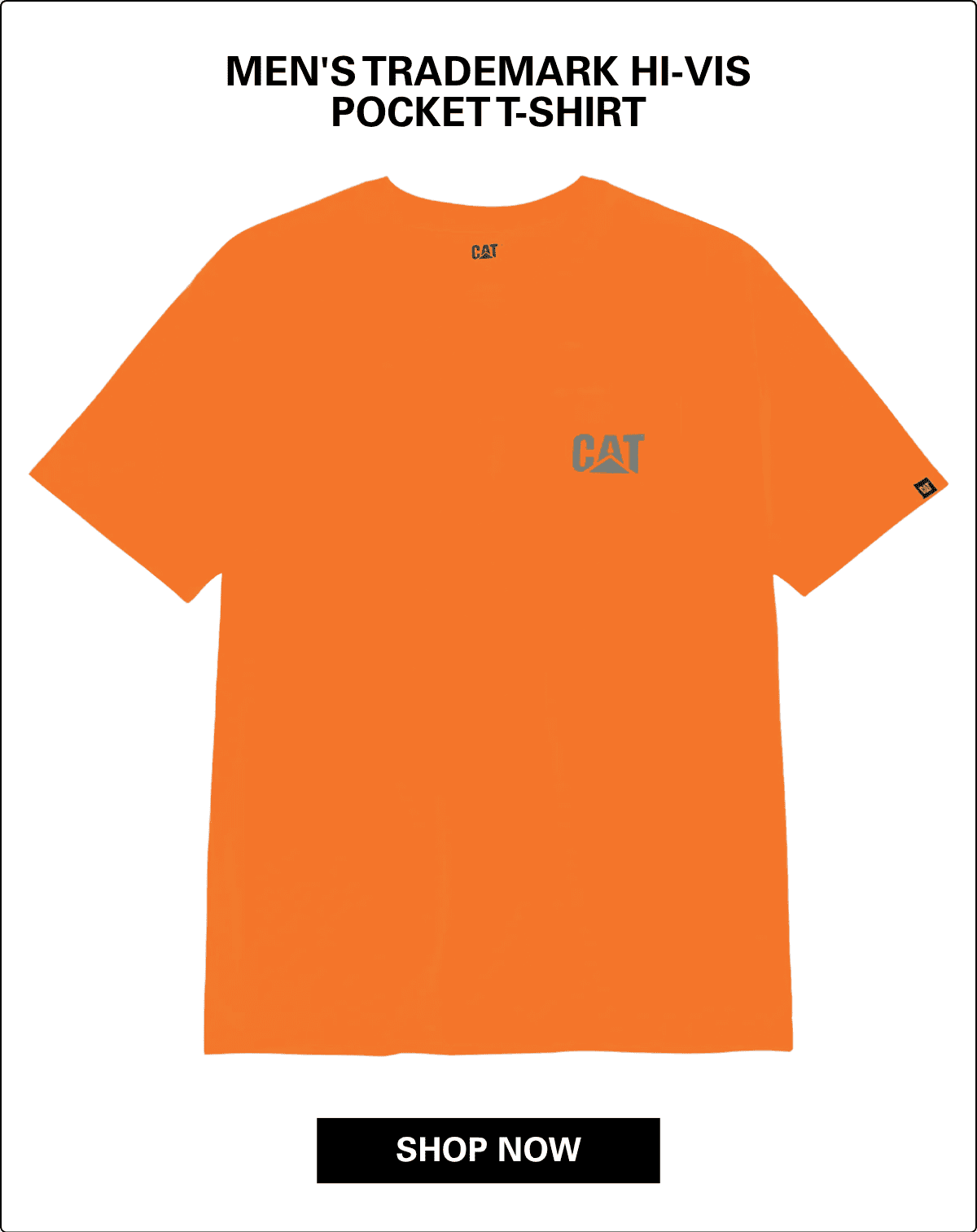 MEN'S TRADEMARK HI-VIS POCKET T-SHIRT