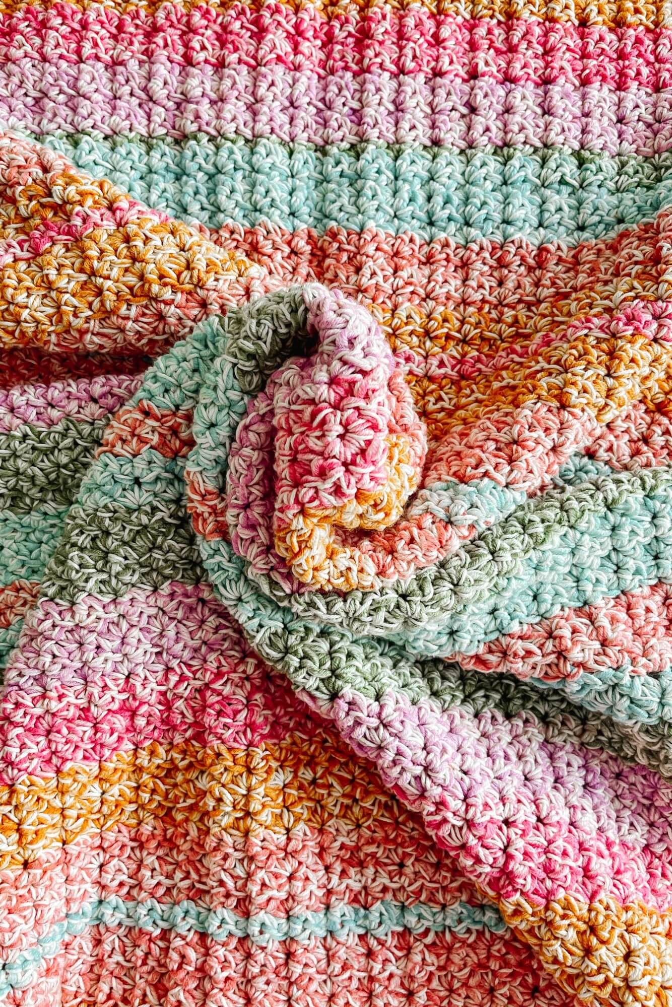 Image of Crochet Kit - Allegra Baby Blanket