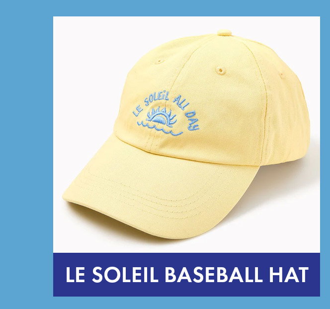 Le Soleil Baseball Hat