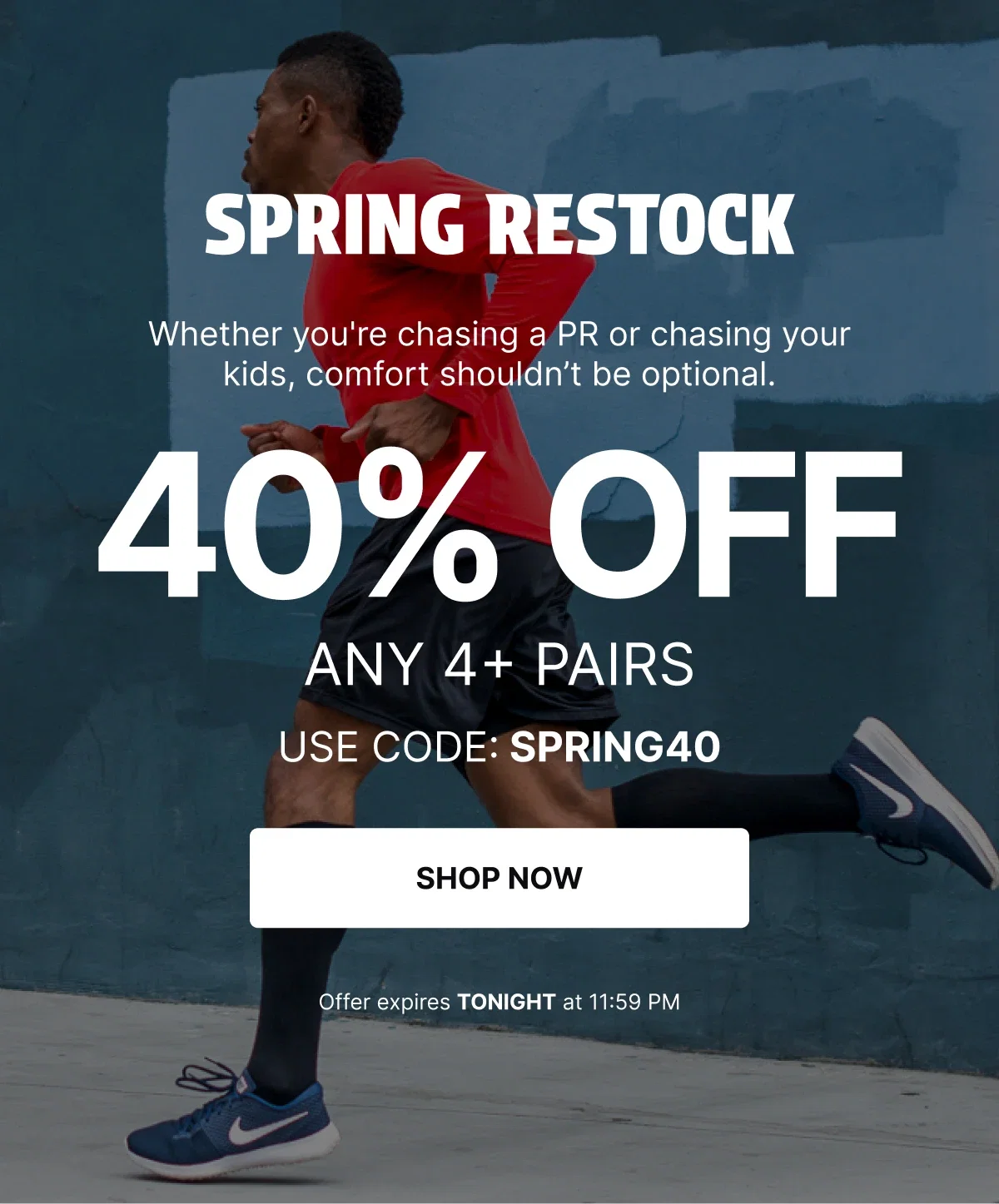 Spring Restock | 40% OFF Any 3+ Pairs* | Use Code: SPRING40