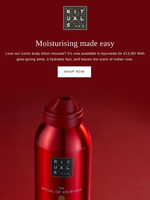 NEW body lotion mousse