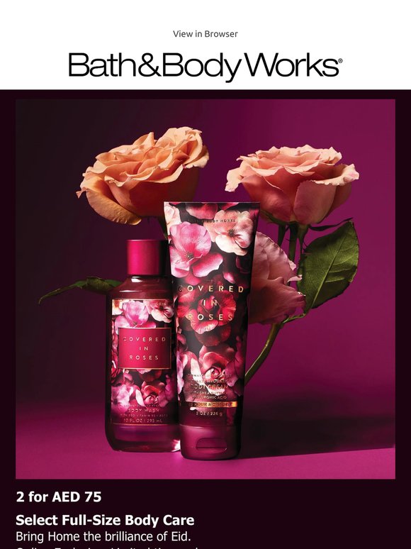 Refresh your body care routine: 2 for AED 75 ✅