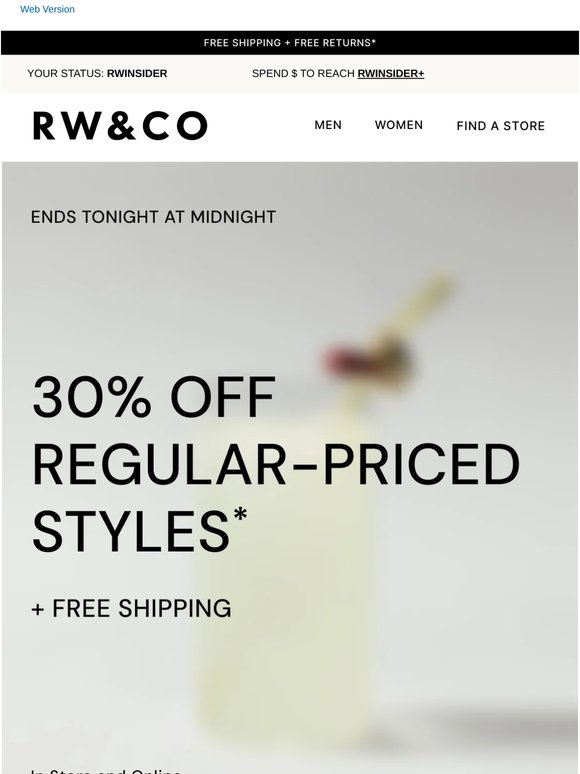 30% Off: It's Not Over Yet!