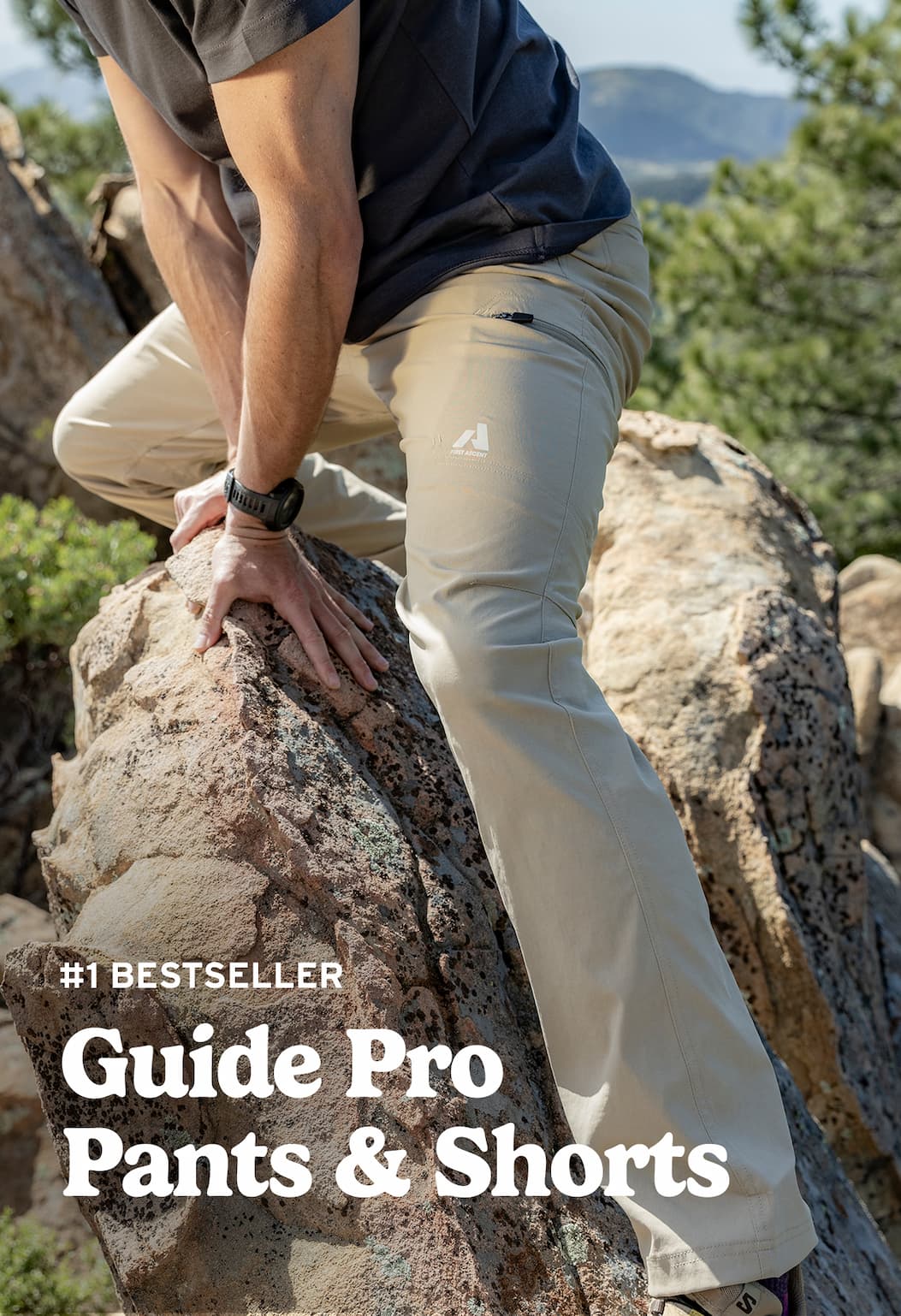 Man in Guide Pro Pants