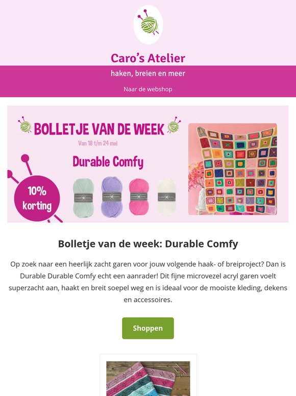Bolletje van de week: Durable Comfy