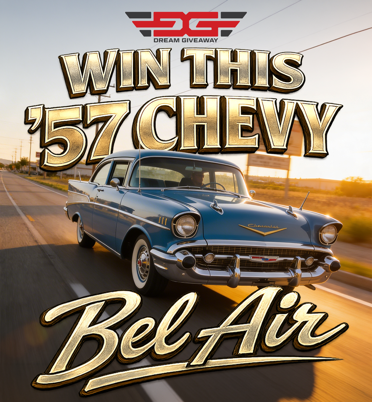 Win This '57 Chevy Bel Air!