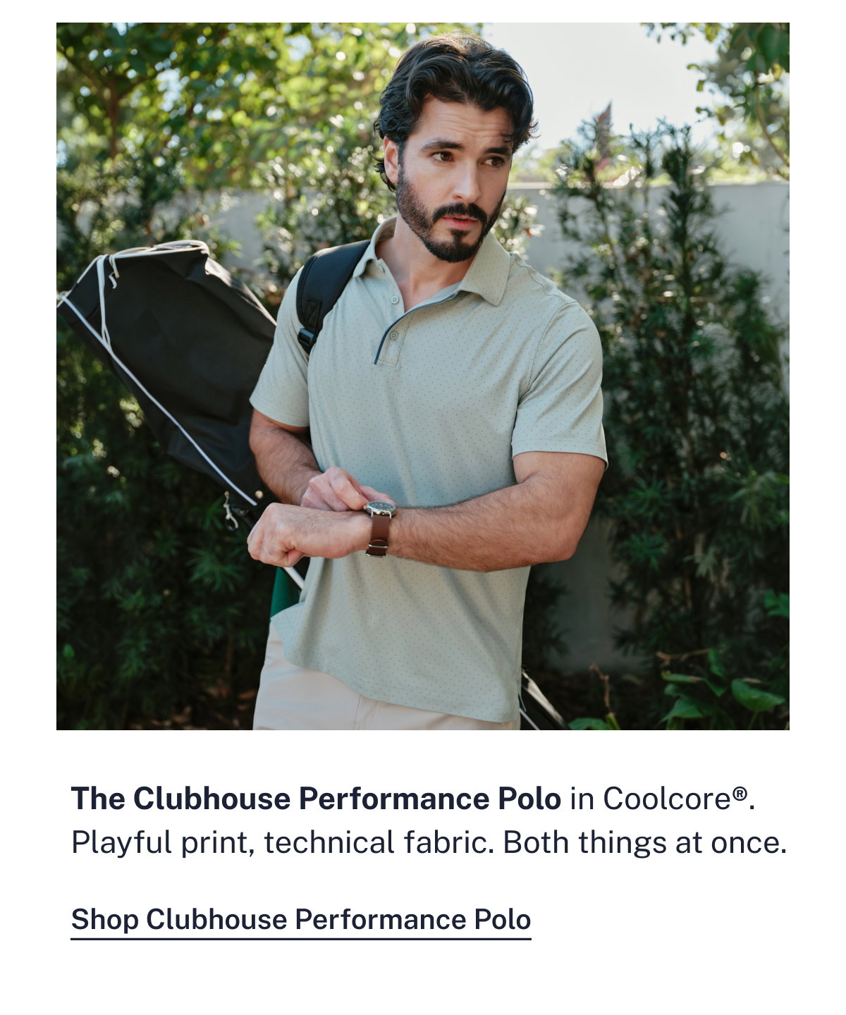 Clubhouse Performance Polo