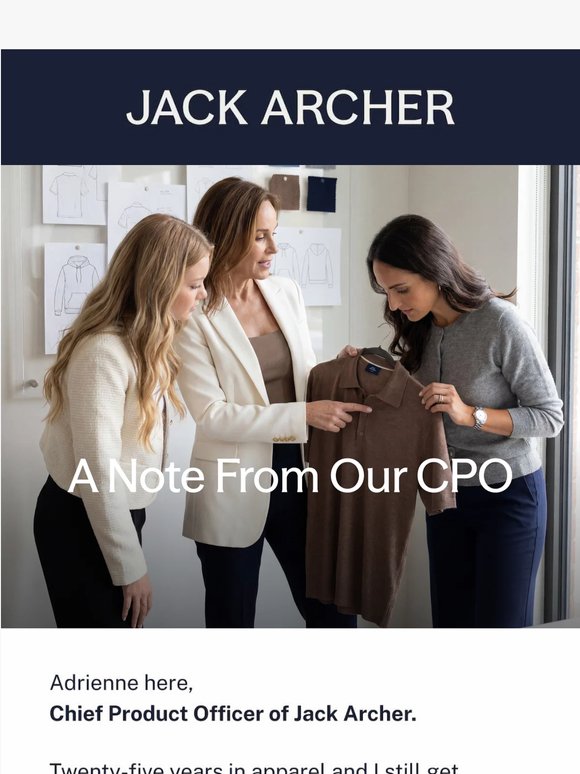 Meet Adrienne - A note from our Chief Product Officer