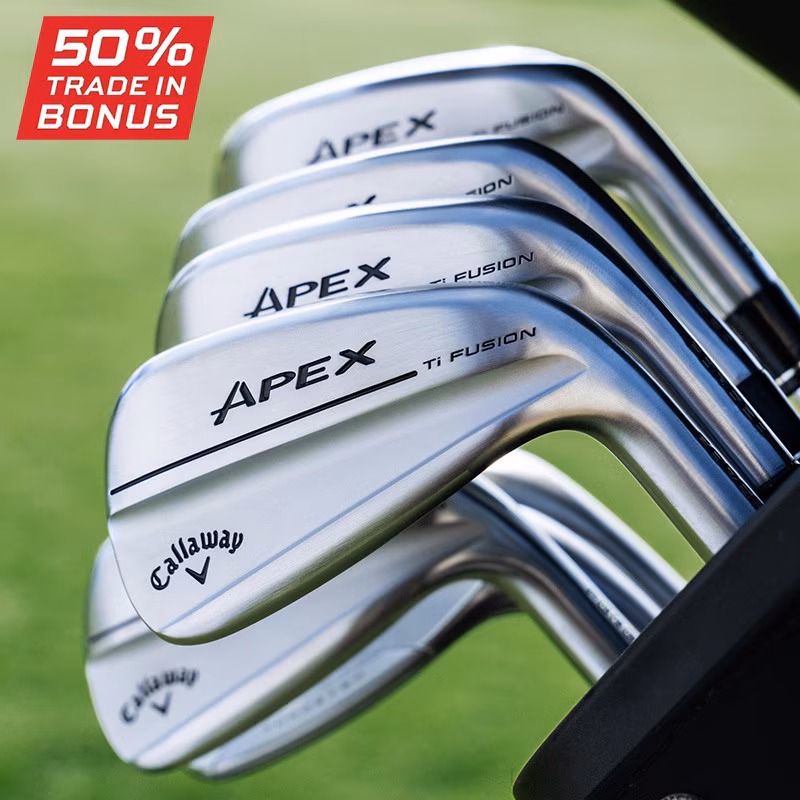 Apex Ti Fusion Plated Irons