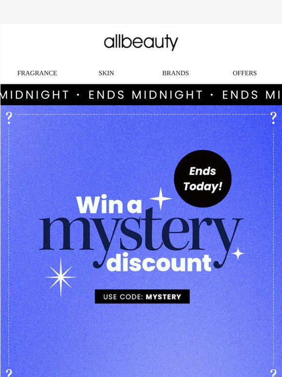 Clock's Ticking: Mystery Discount Ends Soon!