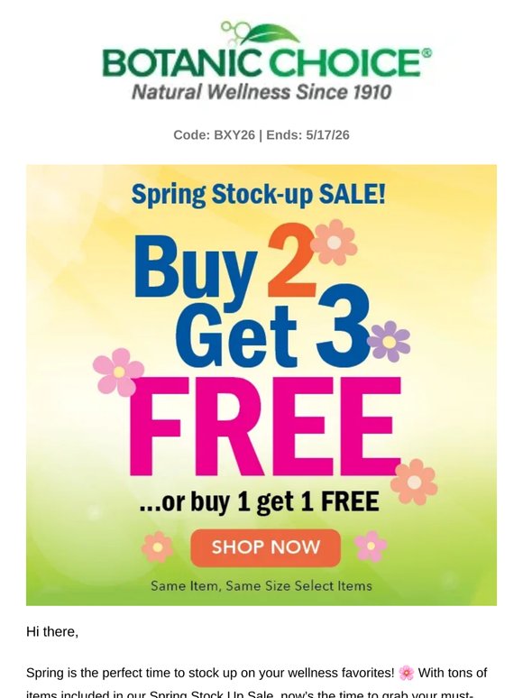 Message about your coupon